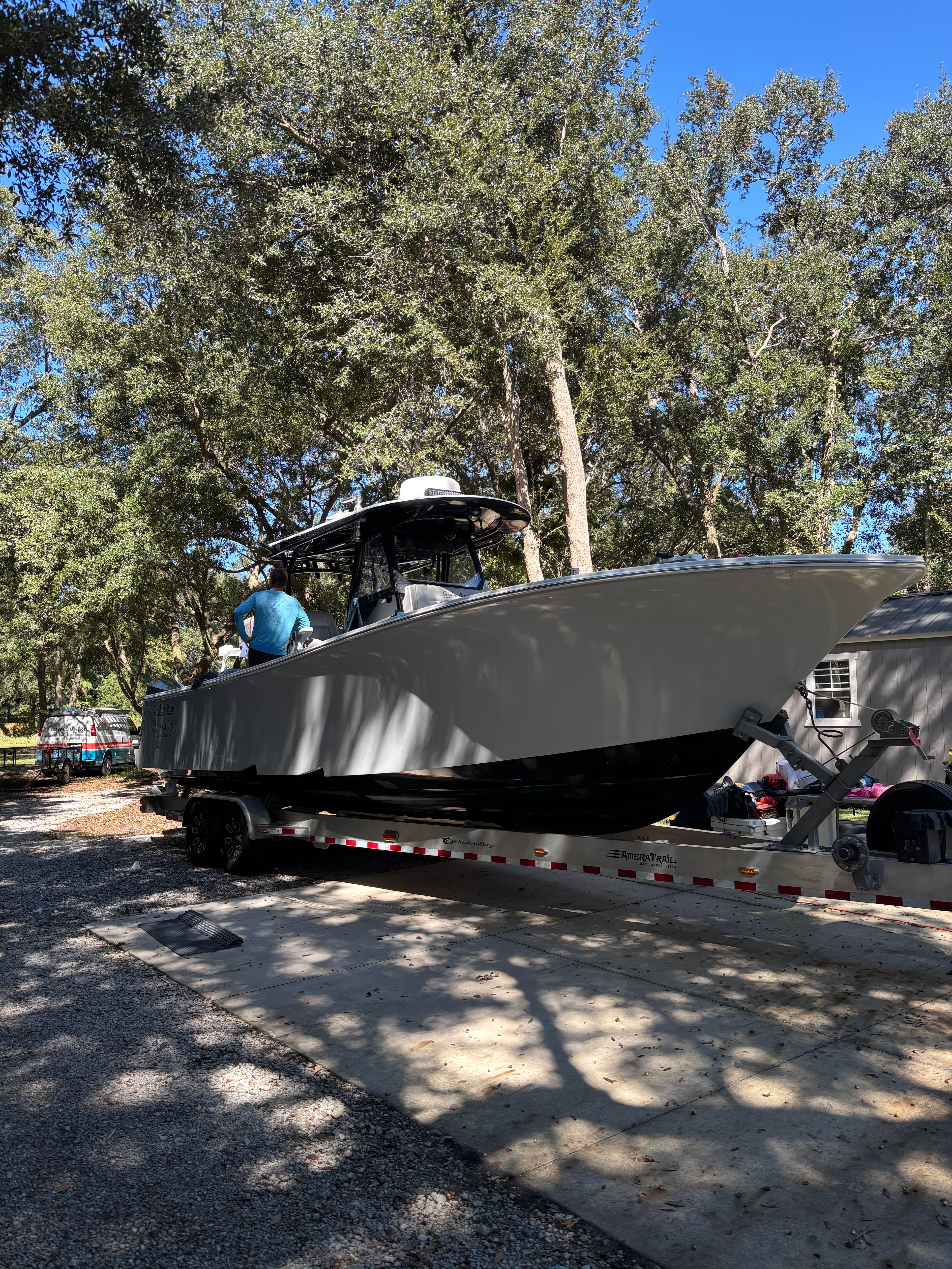 Onslow Bay center console