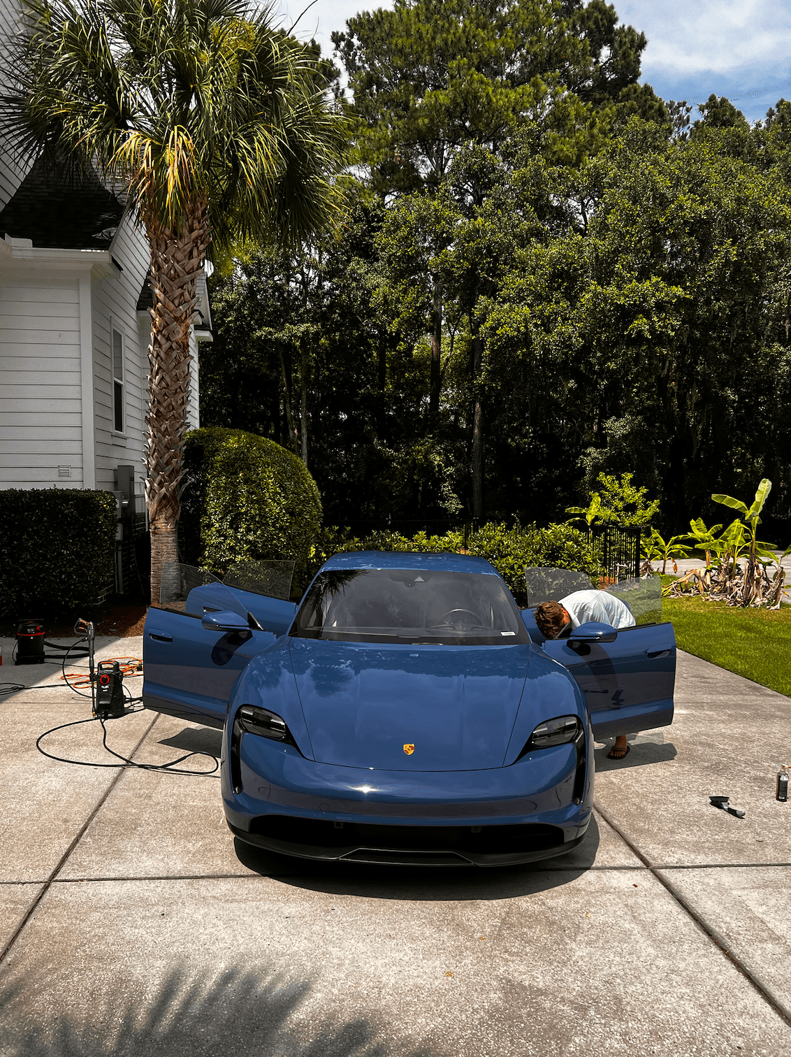 High-ticket auto detailing job after a full detail